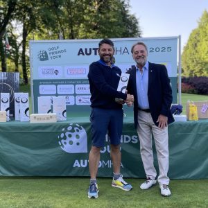 Lucio Cortinovis; 3° Netto 1^ Cat.